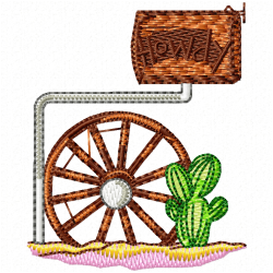 Mailbox Embroidery Design 10